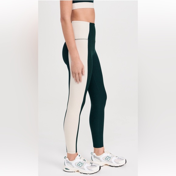 Beyond Yoga Gently Worn Spacedye Vitality Colorblock High Waisted Leggings - Picture 3 of 7